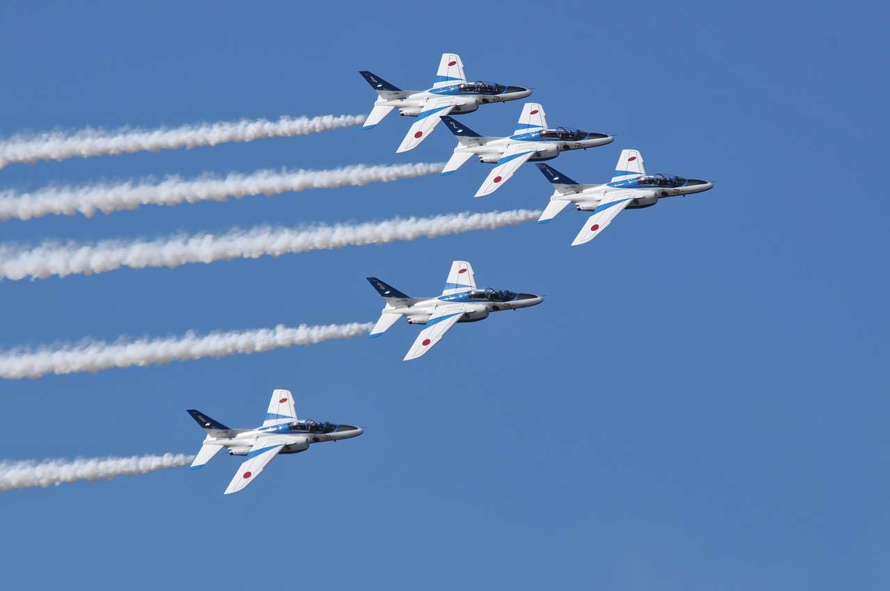 Image - fighter blue impulse air festival