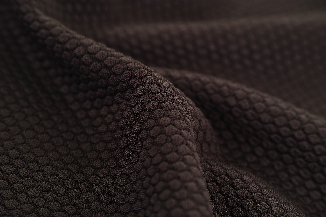 Image - brown fabric textile macro detail