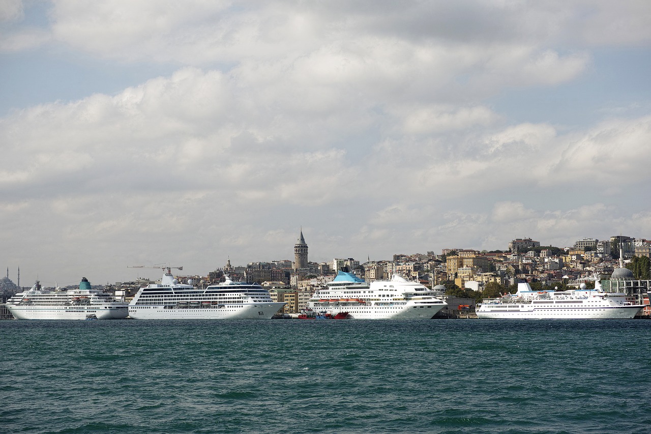 Image - travel ship marine port landscape