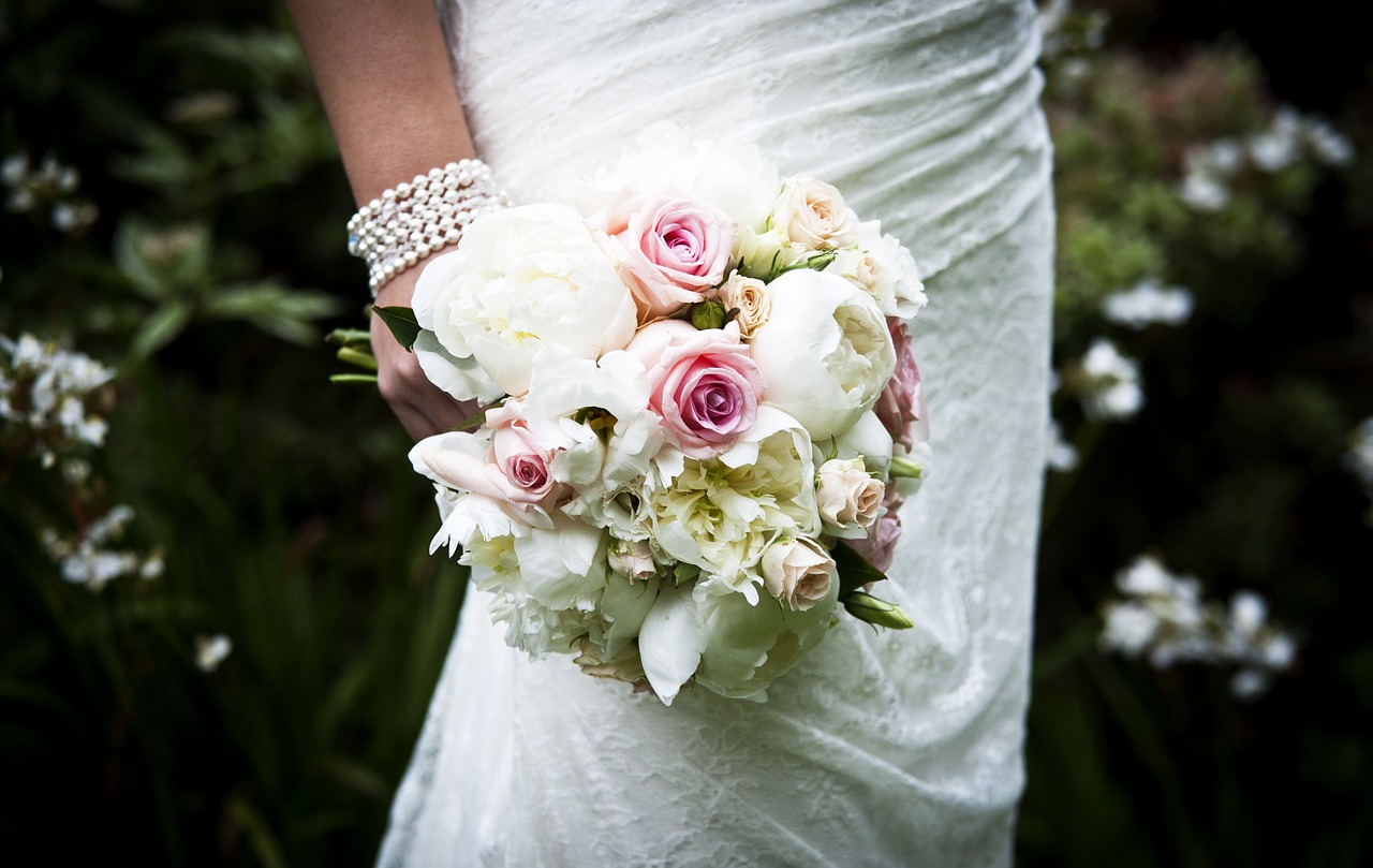 Image - wedding bouquet flowers roses