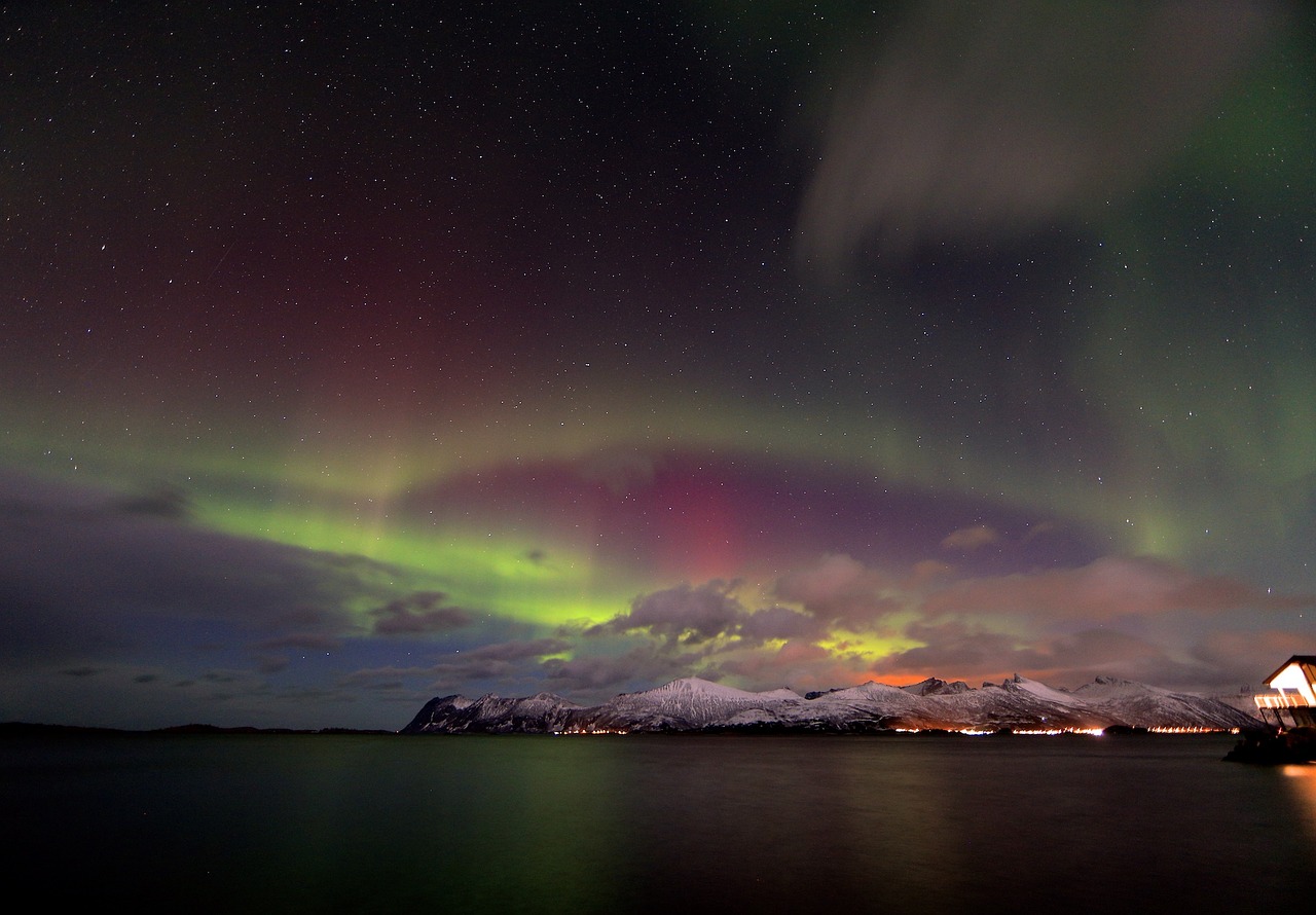 Image - northern light norway arctic