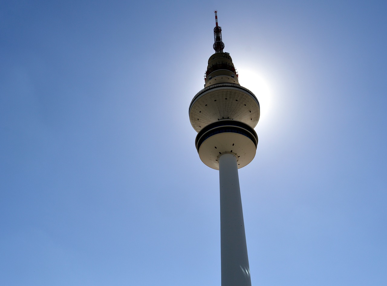 Image - hamburg tv tower architecture sky