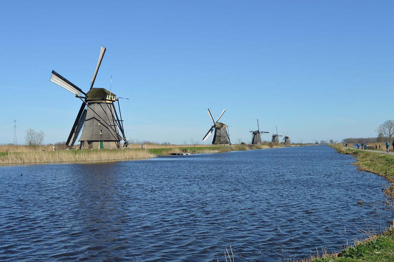 Image - mill mills kinderdijk holland