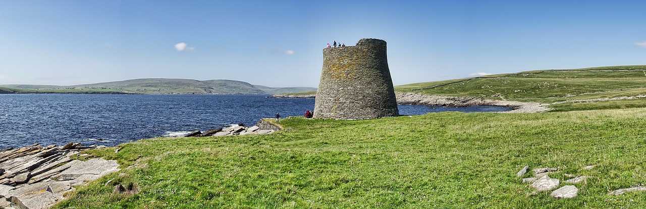 Image - shetland isles scotland mousa broch