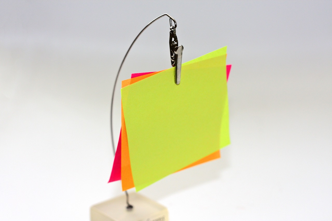 Image - sticky notes post it blank reminder