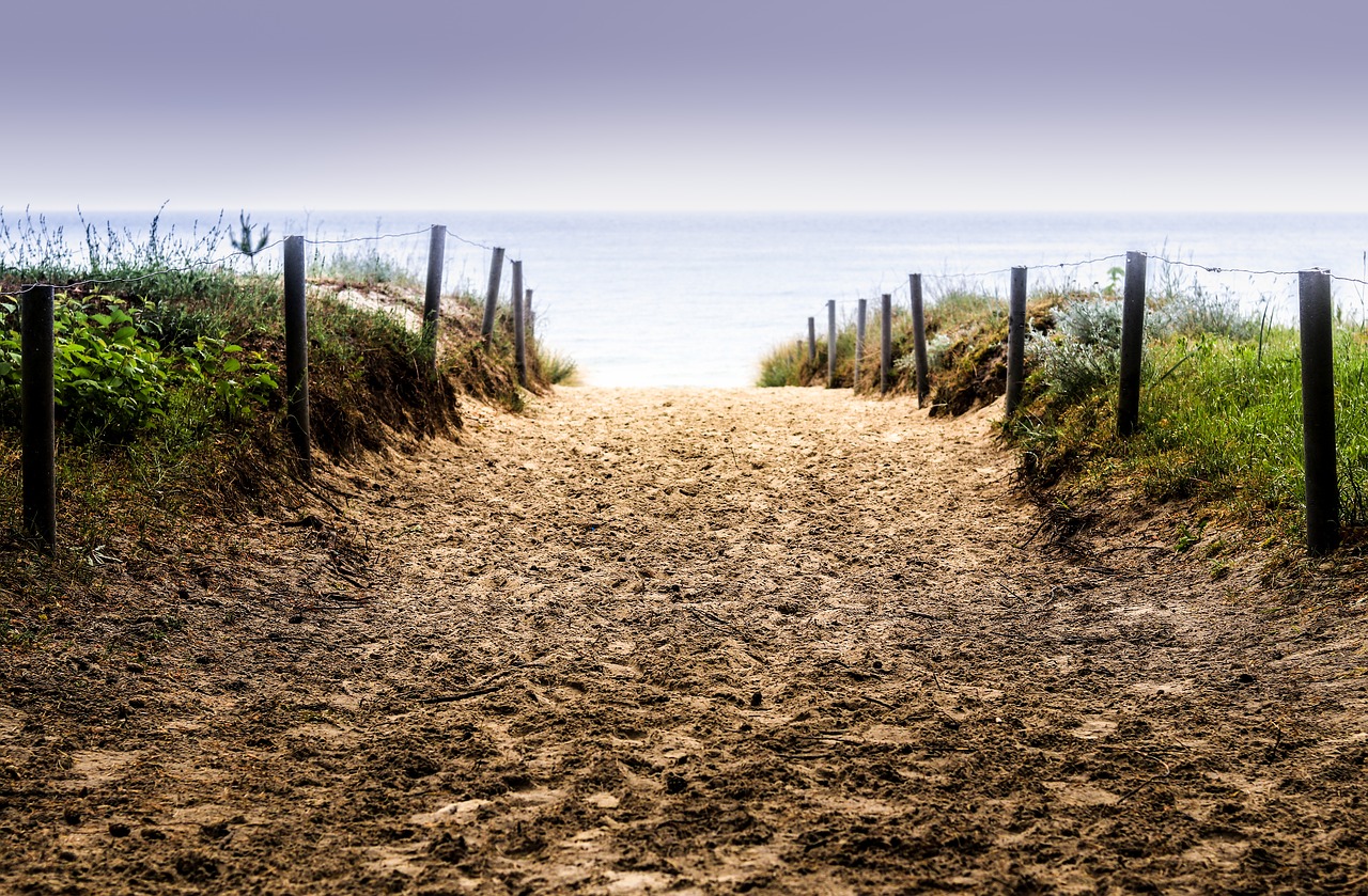 Image - away beach sand sea dune coast