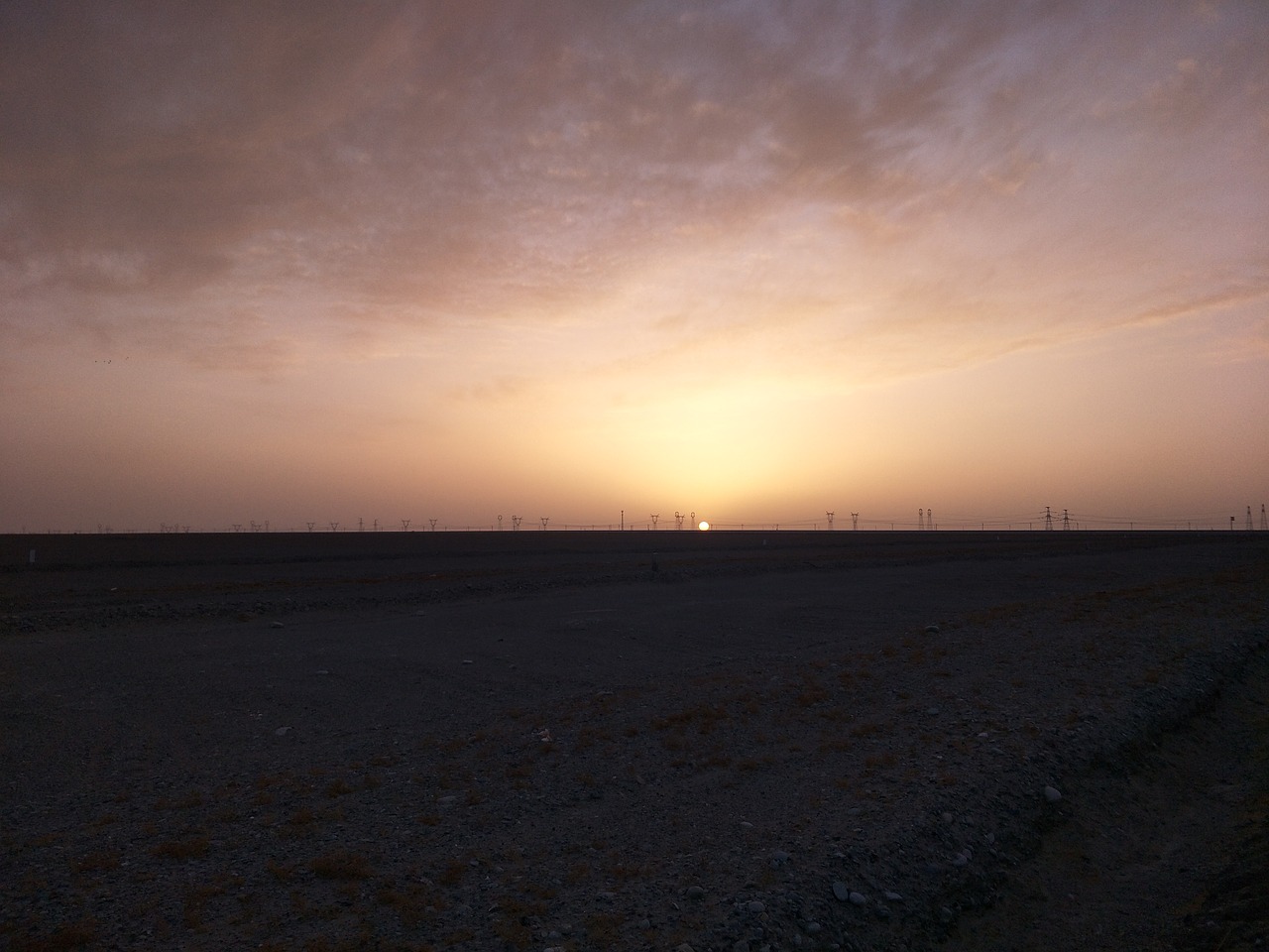 Image - sunset horizon wilderness