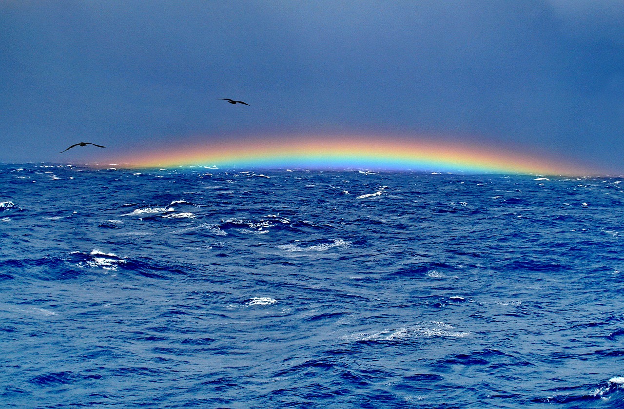 Image - the bermuda triangle rainbow ocean