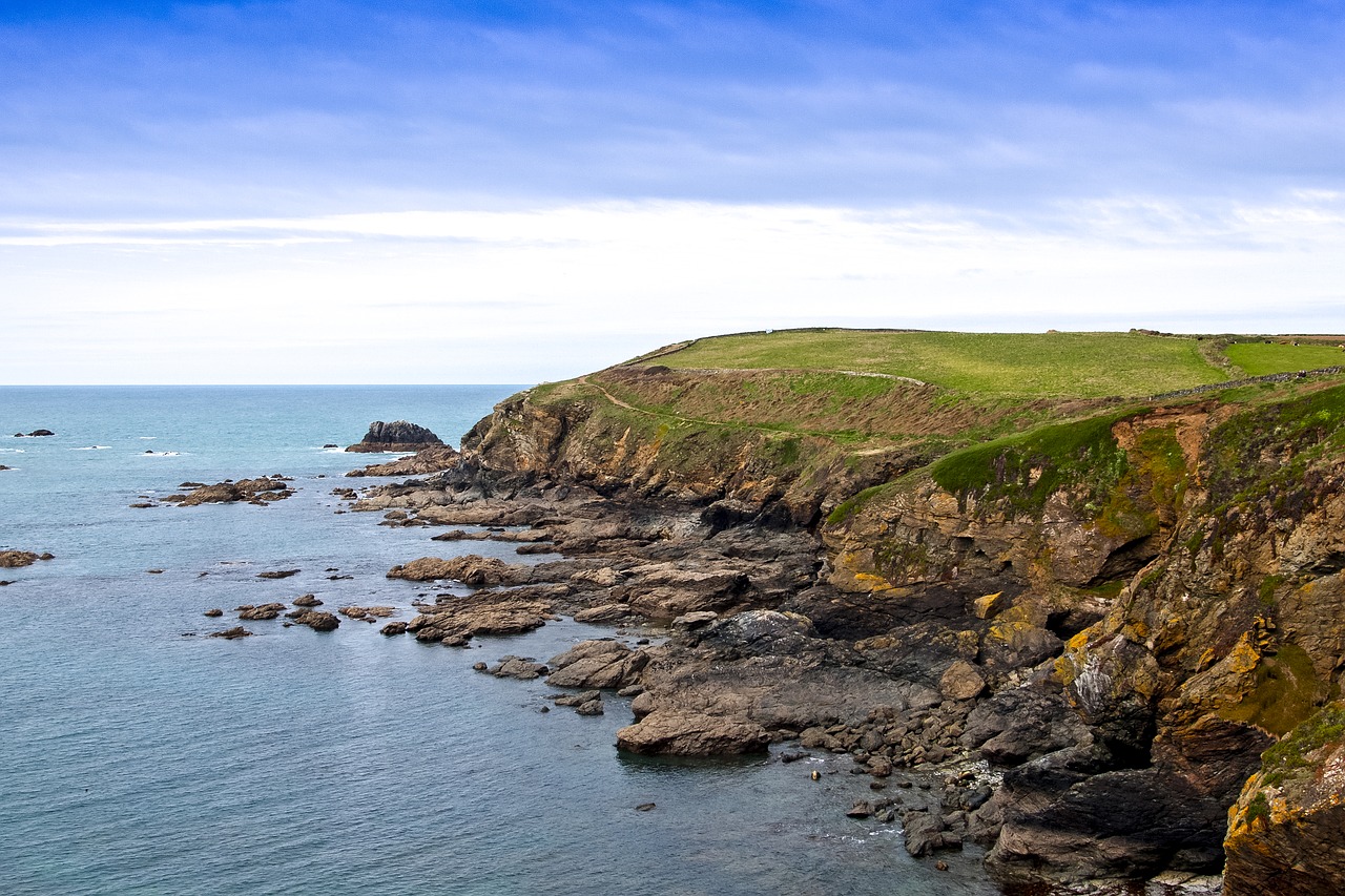 Image - landscape coast rock cornwall