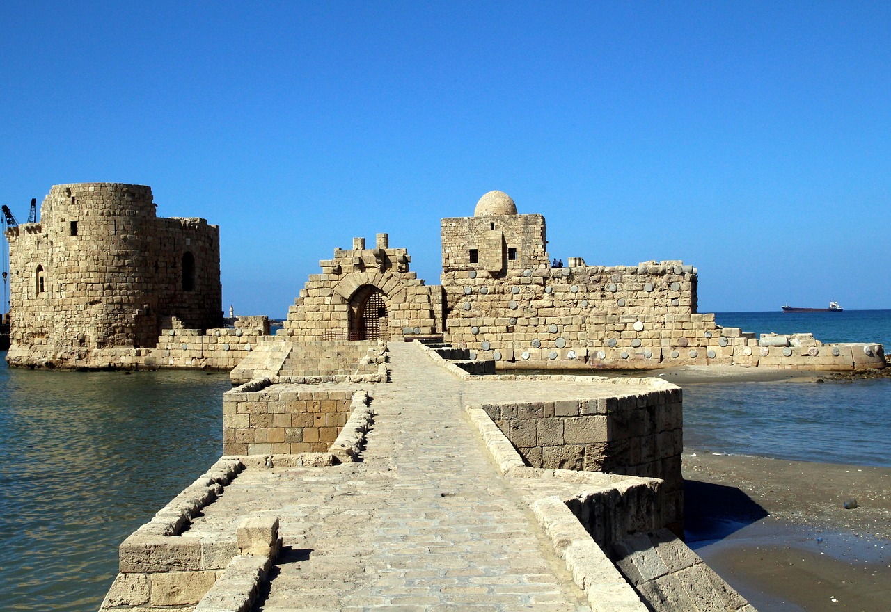 Image - saida lebanon beirut castle