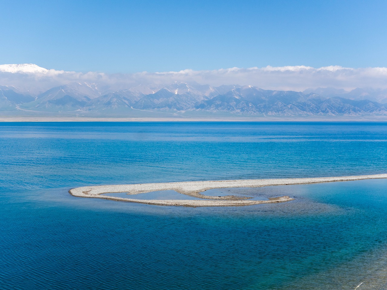 Image - in xinjiang sailimu lake