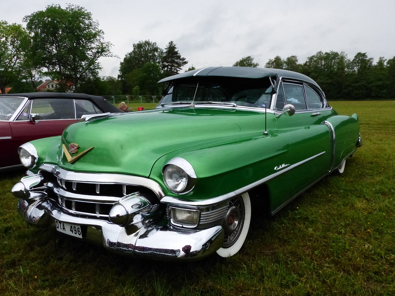 Image - car show nossebro sweden green