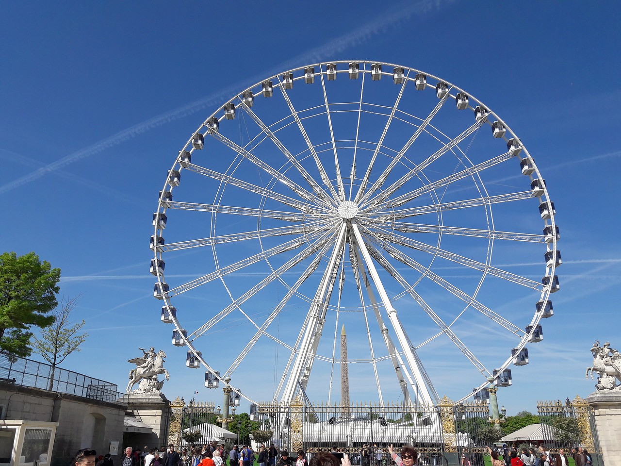 Image - ferris wheel paris france holiday