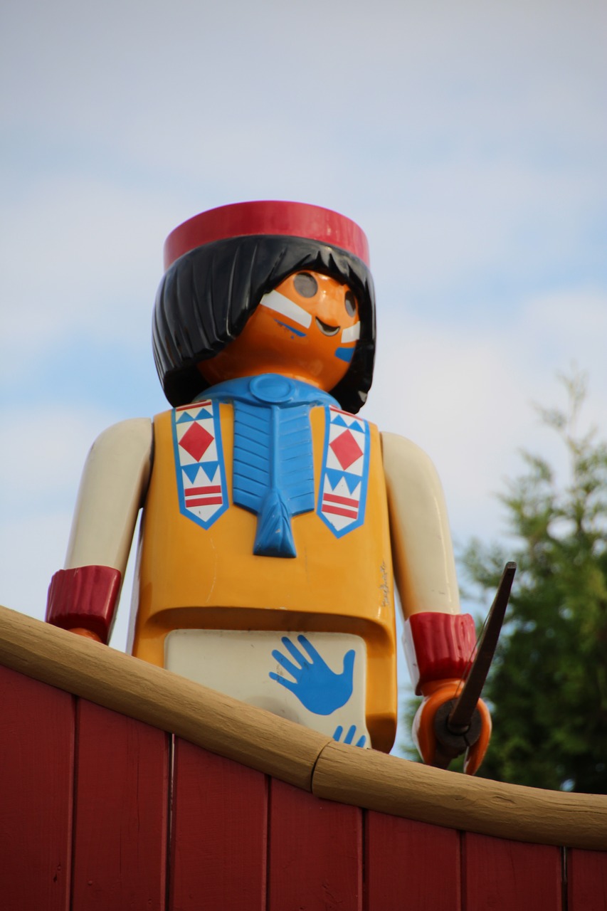 Image - playmobil indians western child