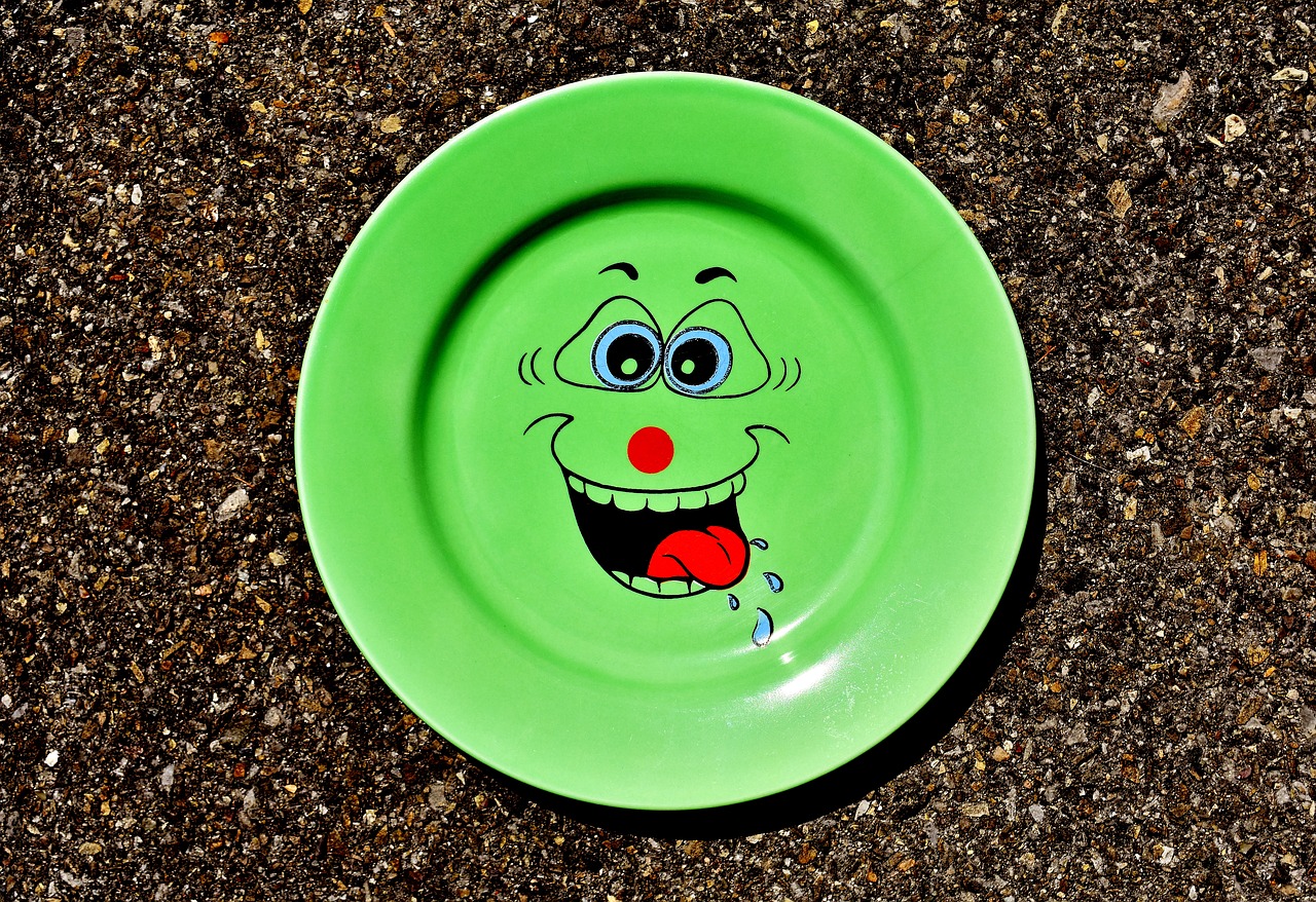 Image - plate tableware smiley cute