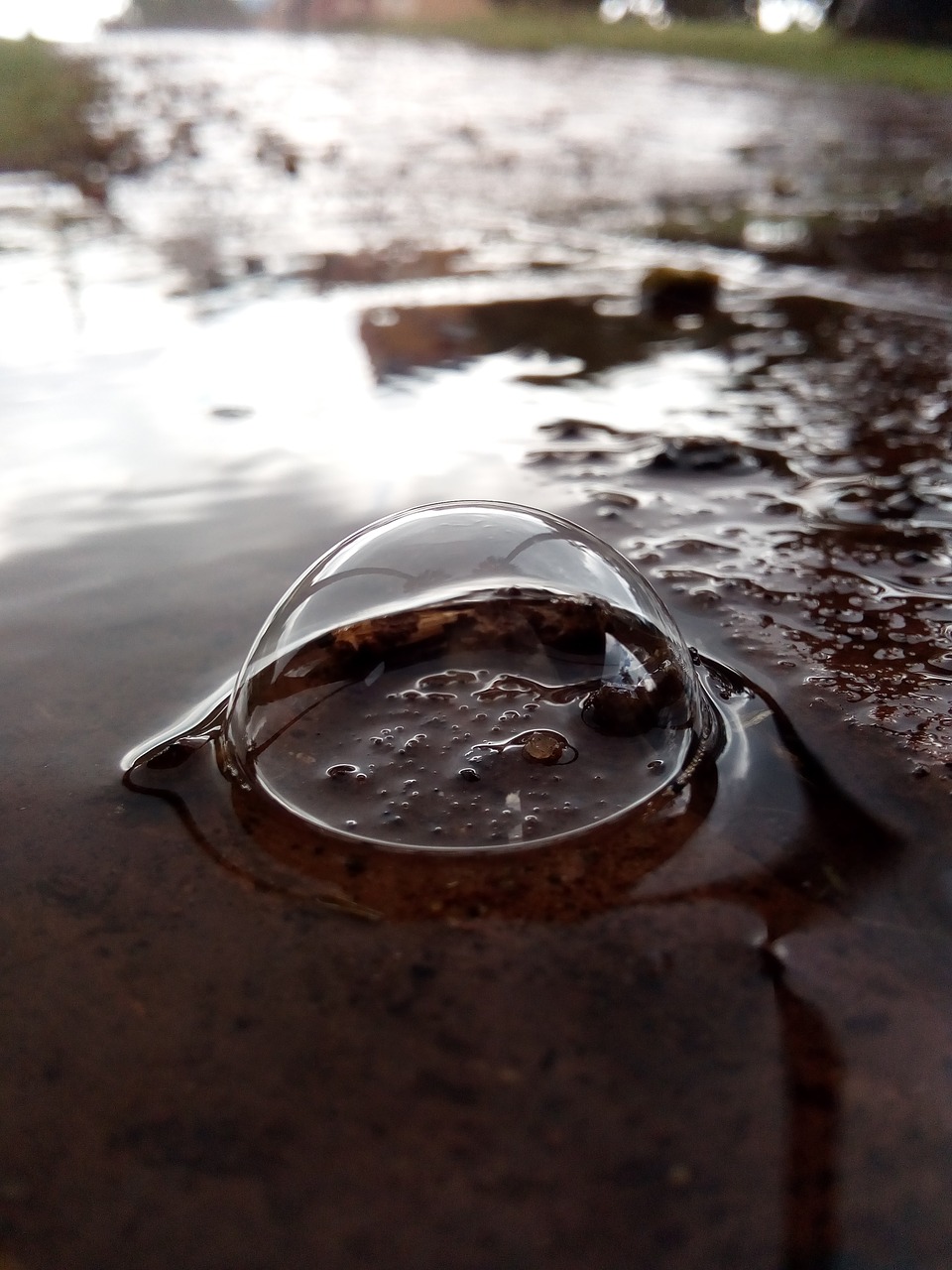 Image - water water bubbles rain flow