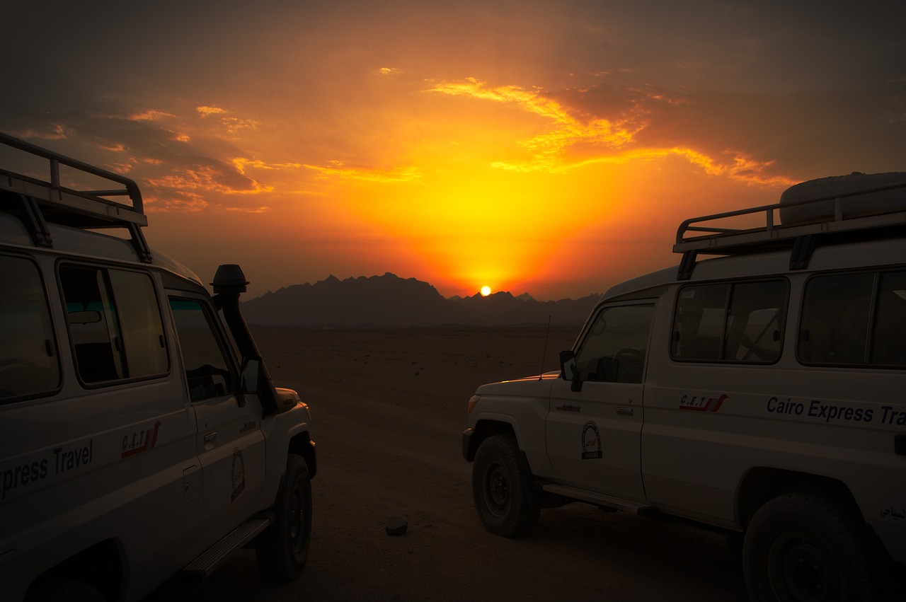 Image - egypt sunset desert
