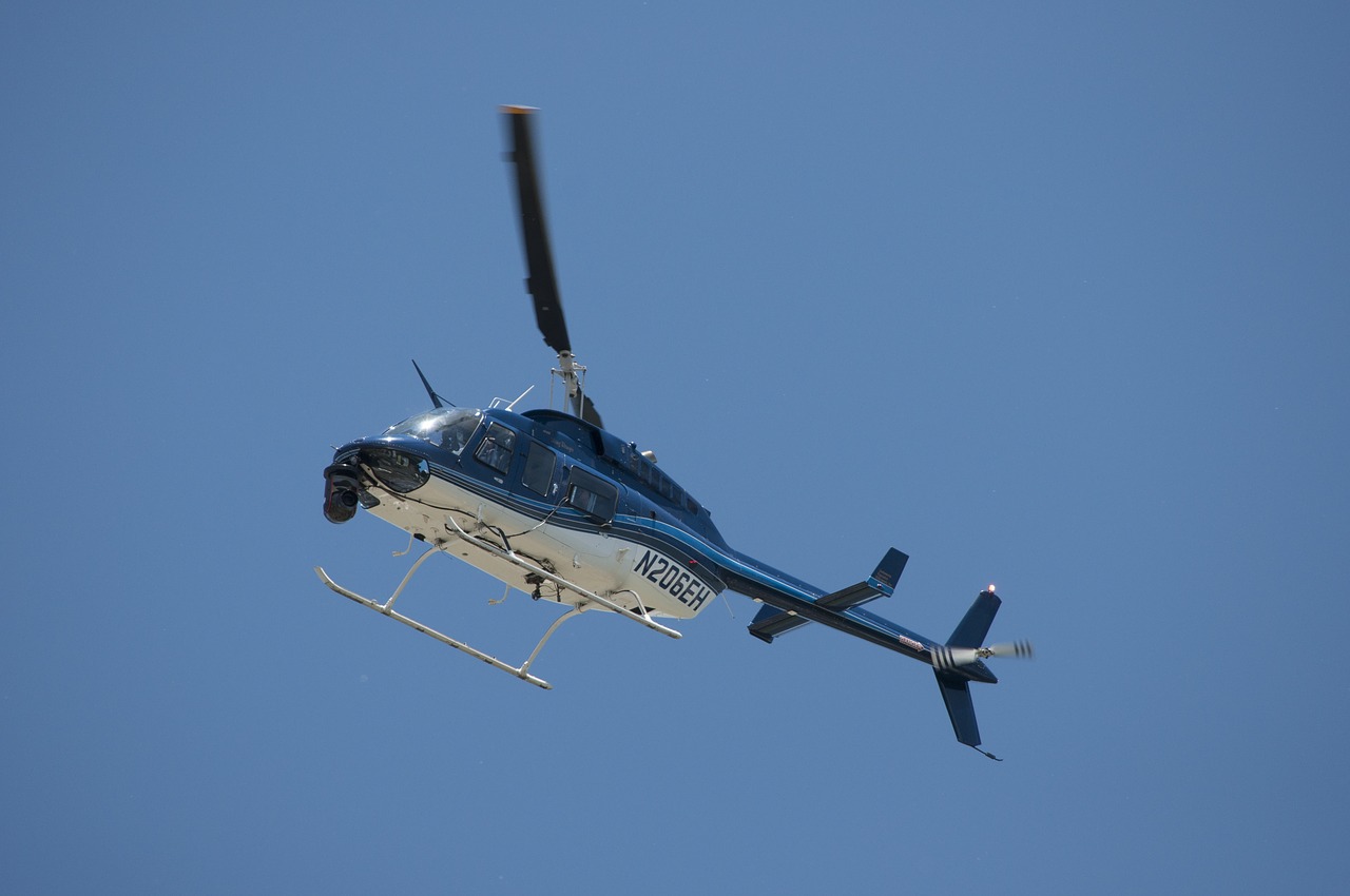Image - helicopter sky fly aerial air