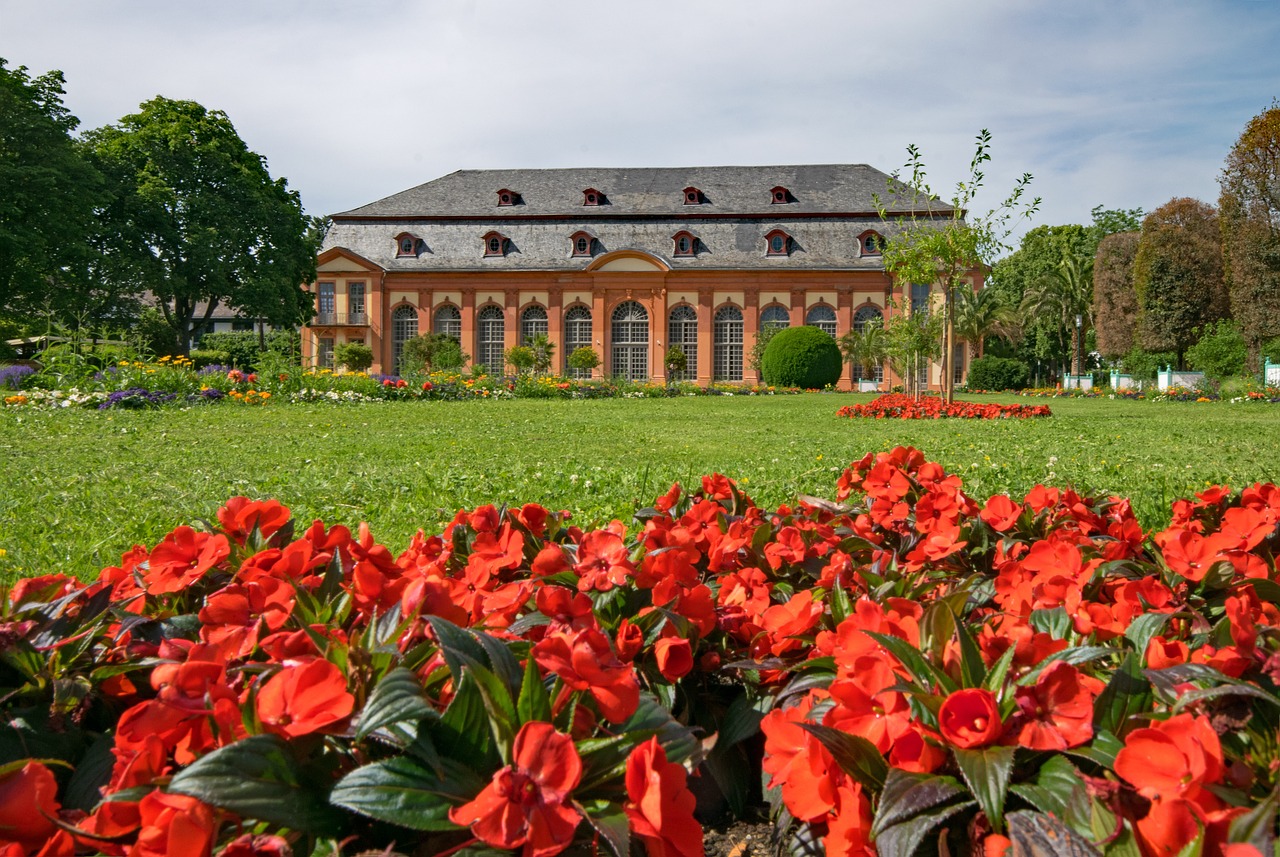 Image - orangery architecture flowers