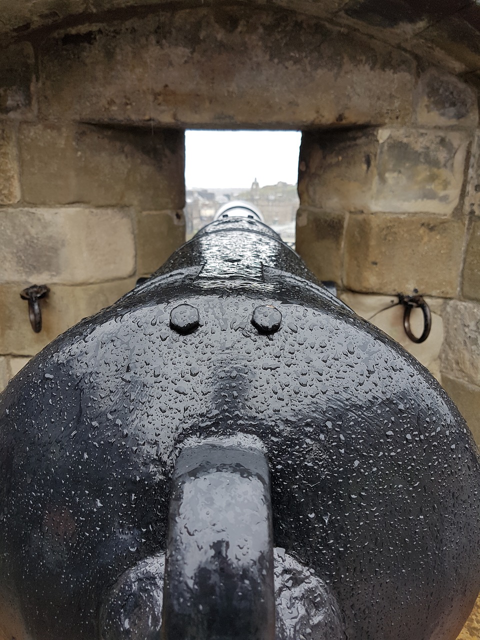 Image - cannon castle view rain