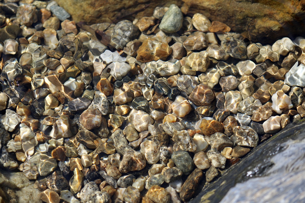 Image - the creek water stone cool nature