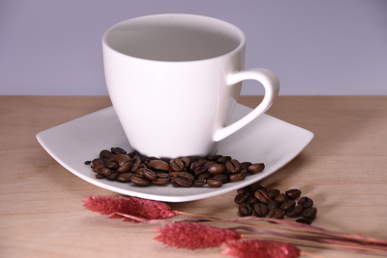 Image - cup grain coffee coffee still life