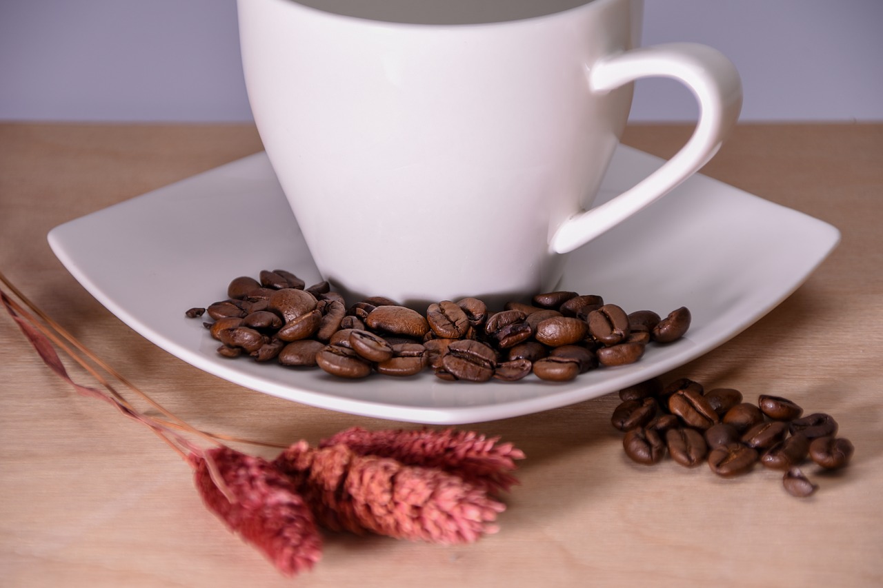 Image - cup grain coffee coffee still life