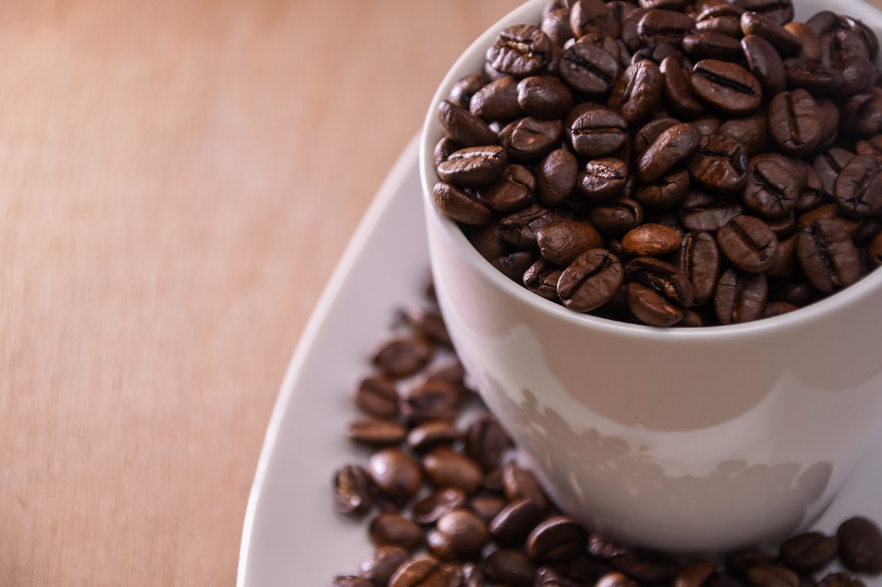 Image - cup grain coffee coffee still life