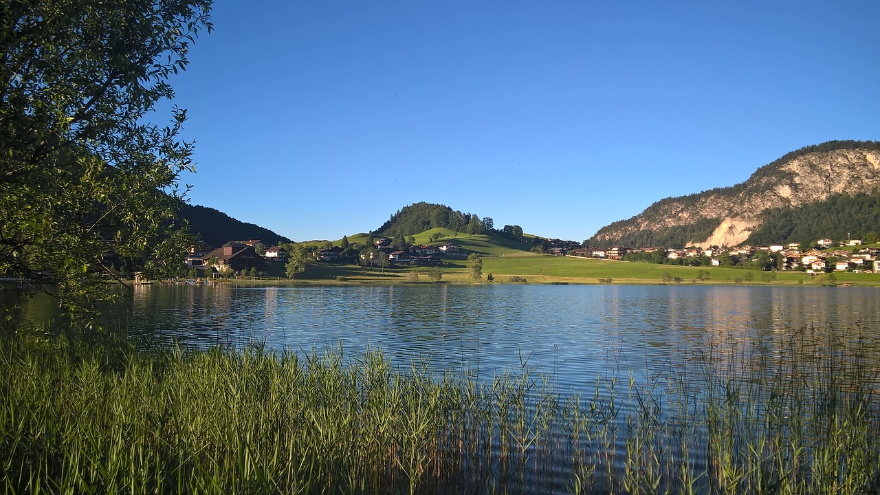 Image - thiersee summer tirol lake