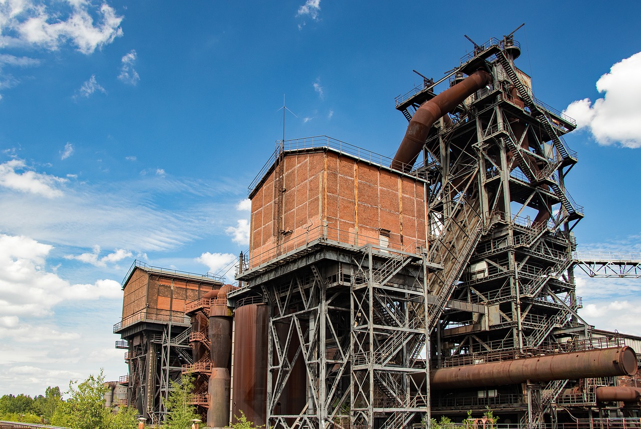 Image - duisburg steel mill factory