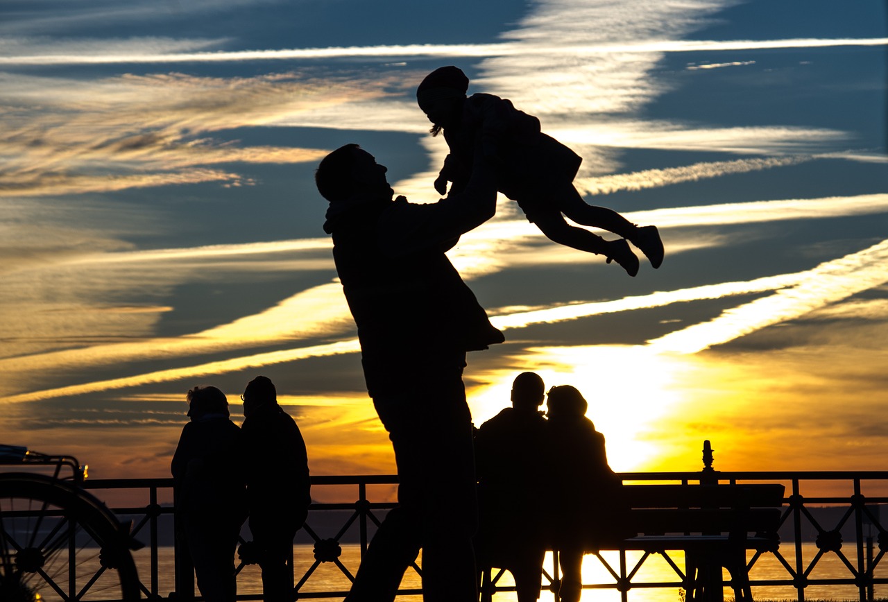 Image - joy human father child family