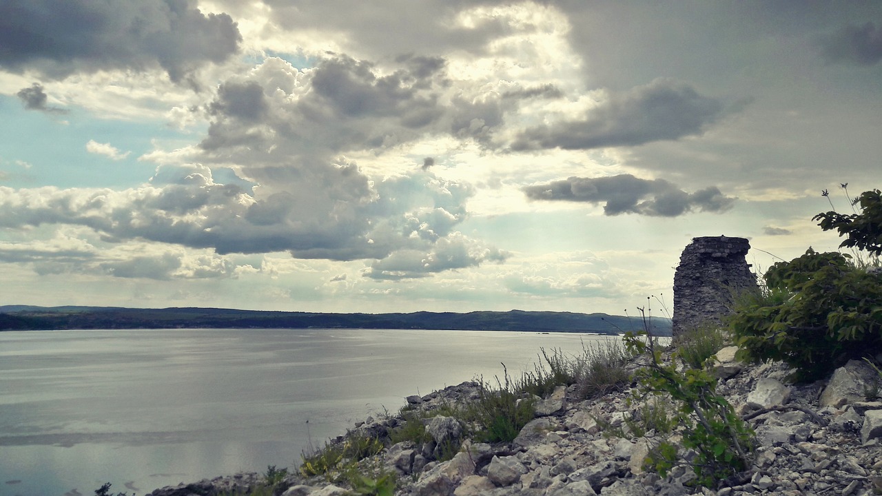 Image - landscape ruins summer sunshine