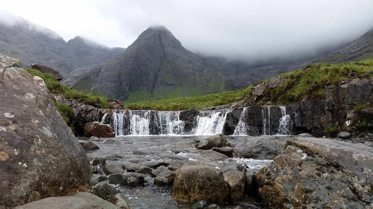 Image - fairy pools scotland nature skye