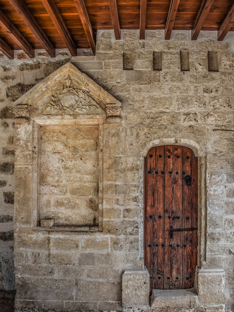 Image - door wooden architecture wall