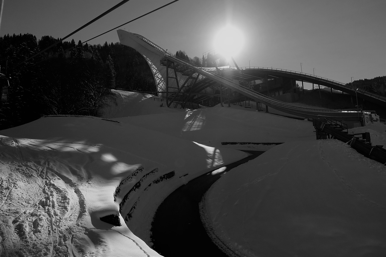 Image - snow ski jump sport winter