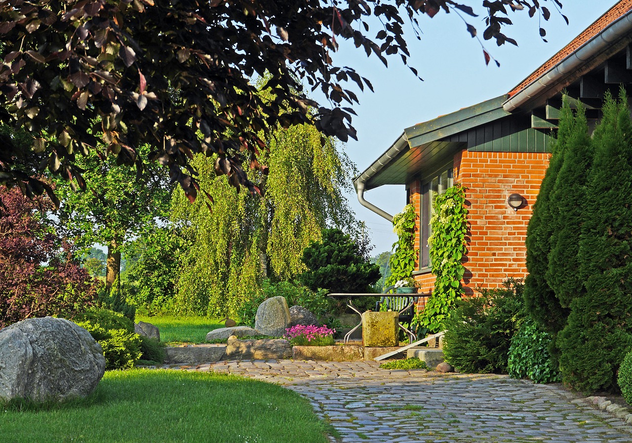 Image - home garden idyllic rural