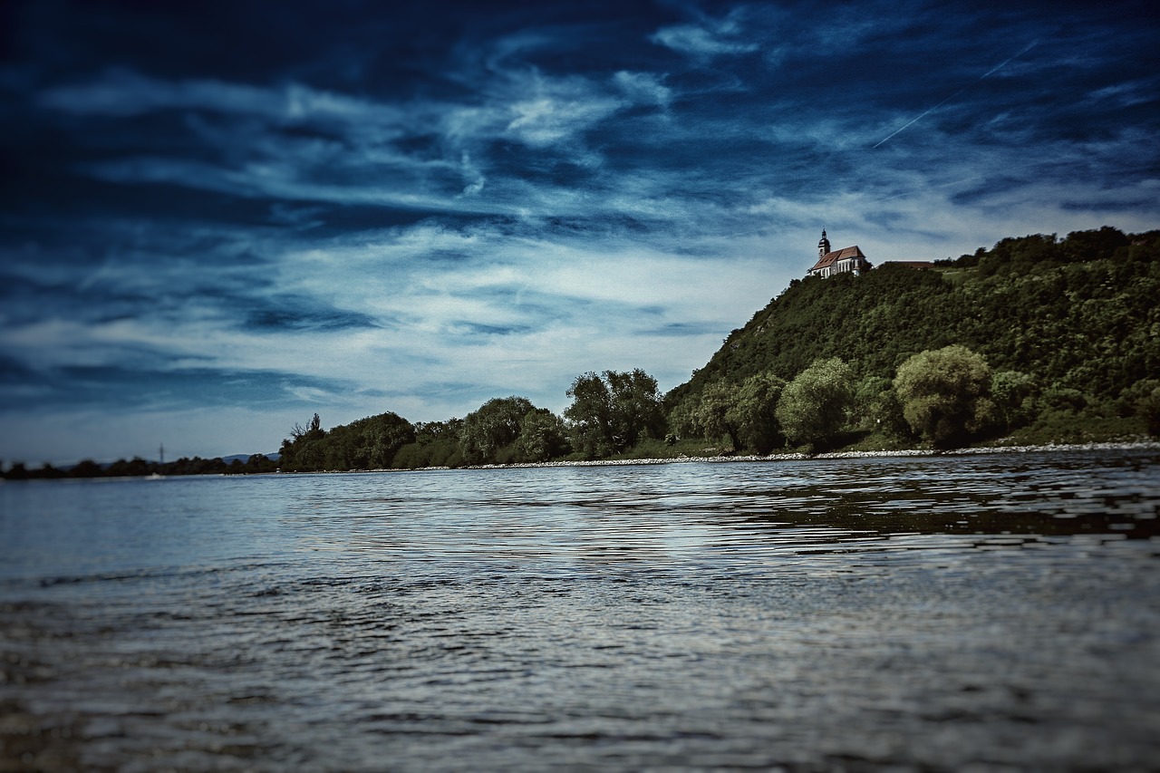Image - danube arch sky clouds