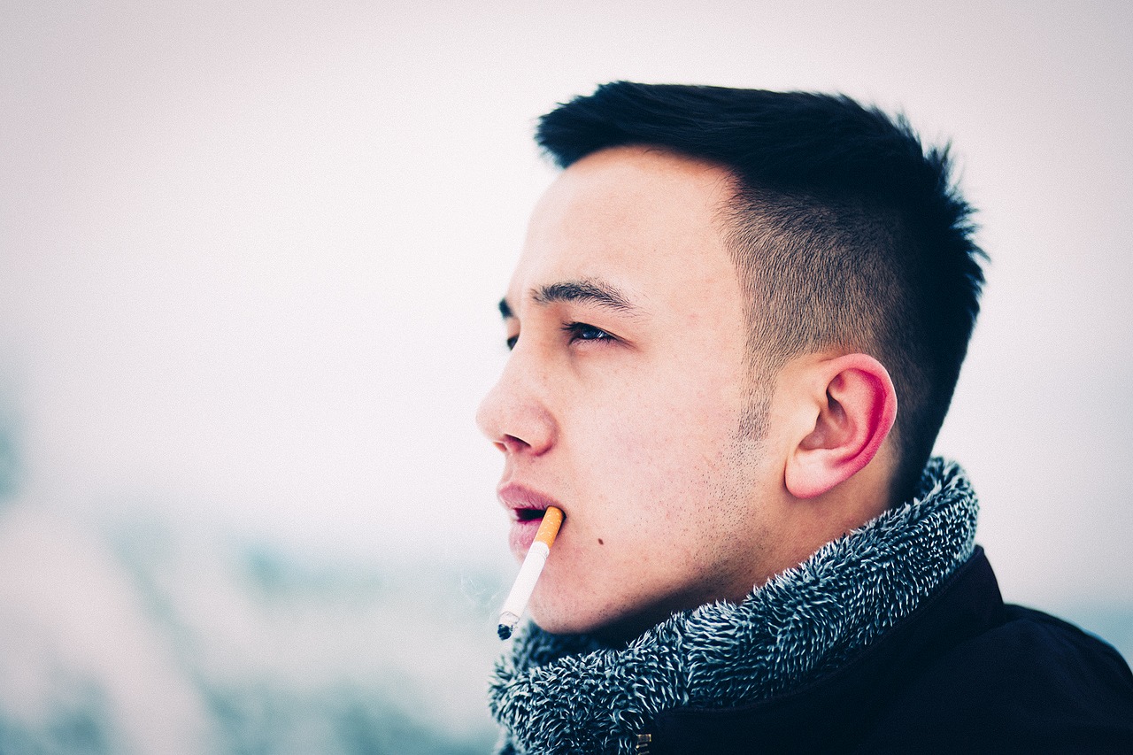 Image - male cigarette loneliness drink