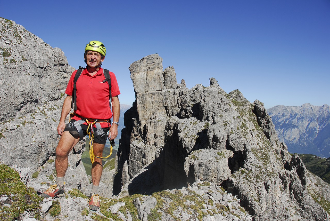 Image - lime climbing pensioners rock