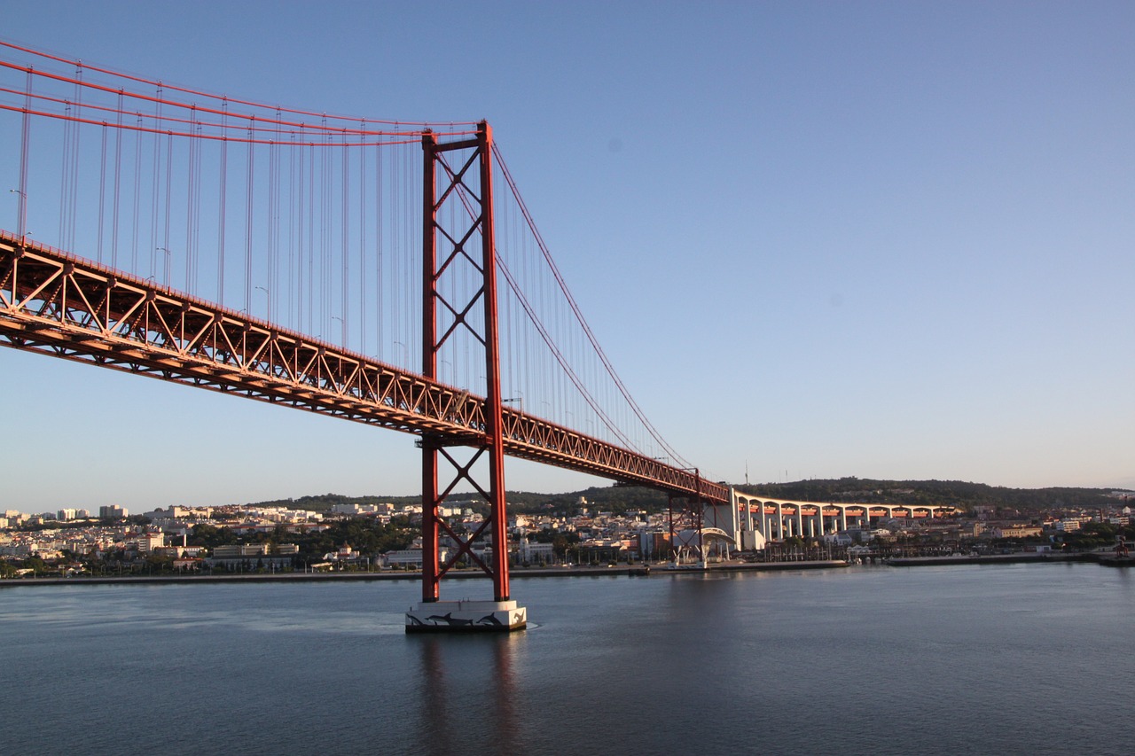 Image - ponte abril lisbon bridge portugal