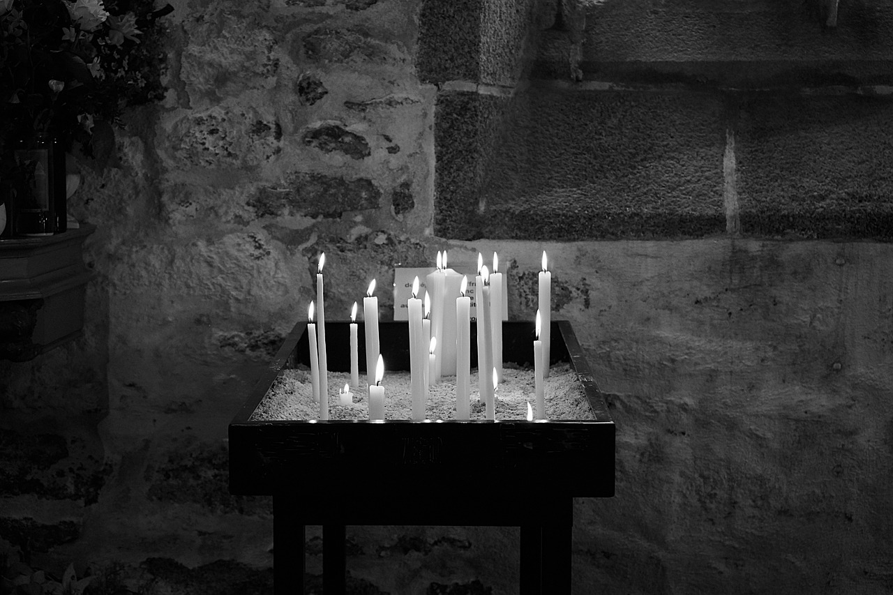 Image - candles church candle old church