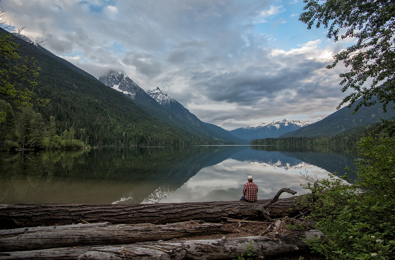 Image - water mountain landscape lake