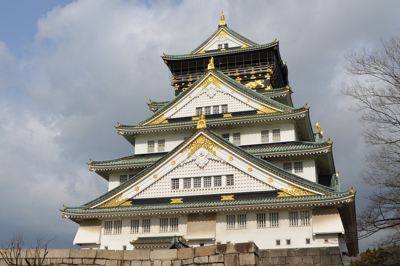 Image - osaka castle castle osaka japan