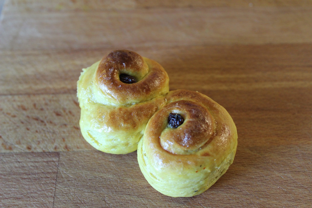 Image - saffron bun saffransbulle advent