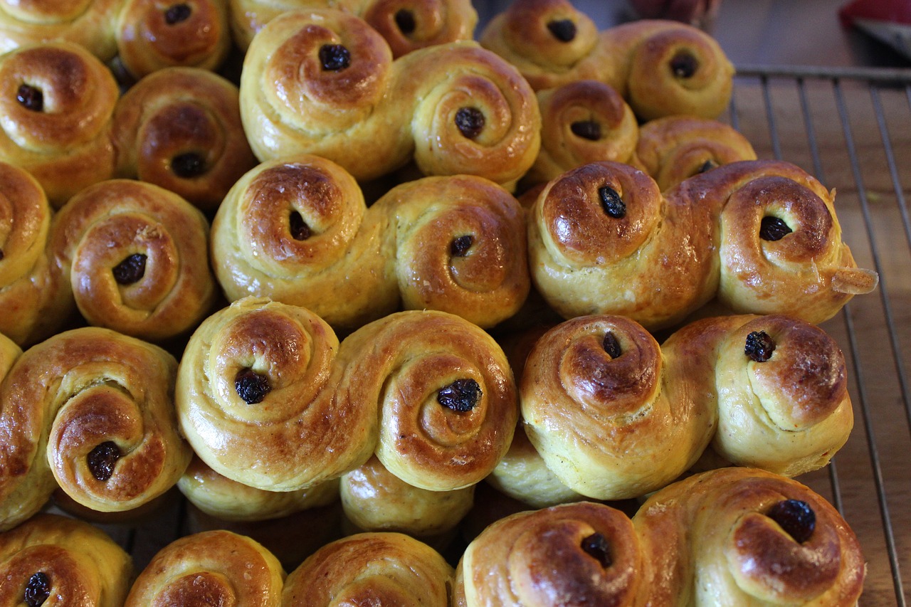 Image - lussekatter saffransbullar advent