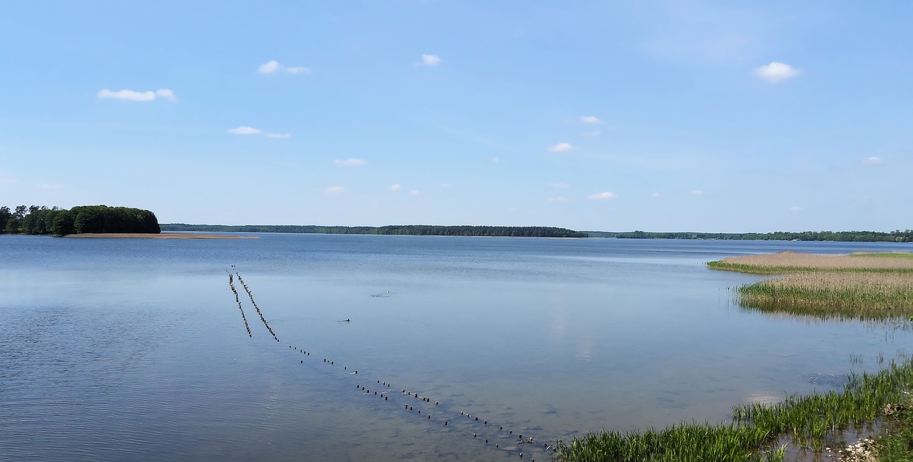 Image - landscape masuria łaśmiady lake elk