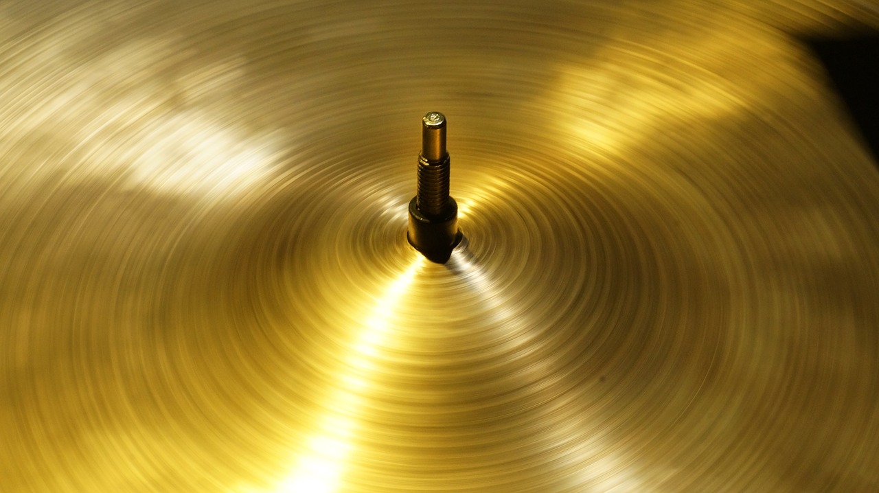 Image - cymbal music drums