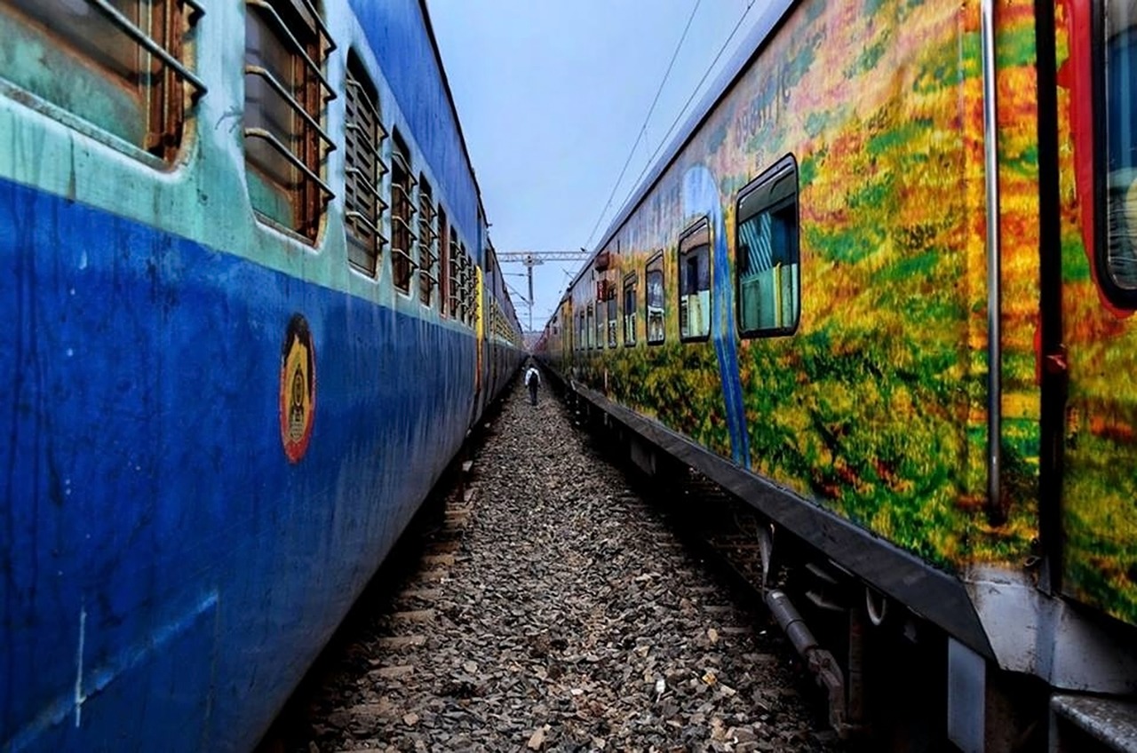 Image - indian railway train travel