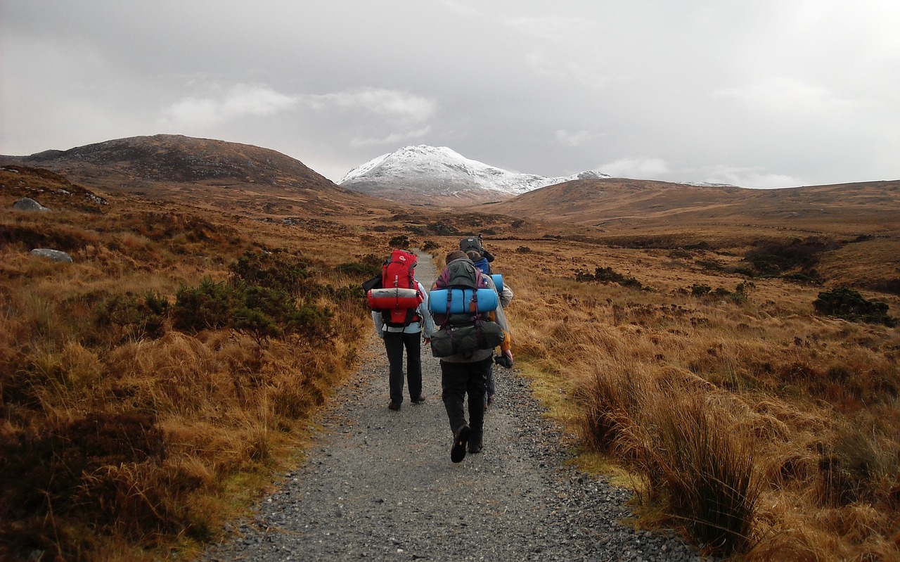 Image - journey travel hike path ireland