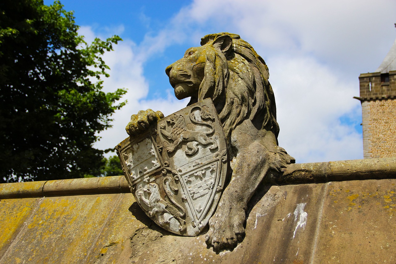 Image - stone sculpture lion sculpture